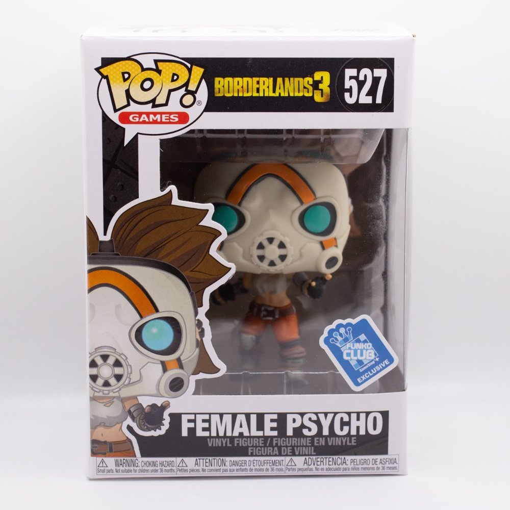Funko Pop! Games Borderlands 3 Female Psycho #527 Funko Club Exclusive